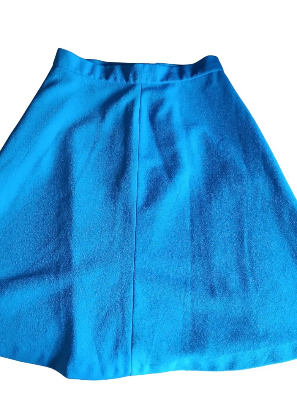 Vintage Homemade 70s Blue Skirt